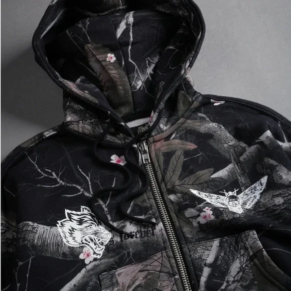 Darc Sport Cropped Camouflage Jacket - Picture 2 of 4